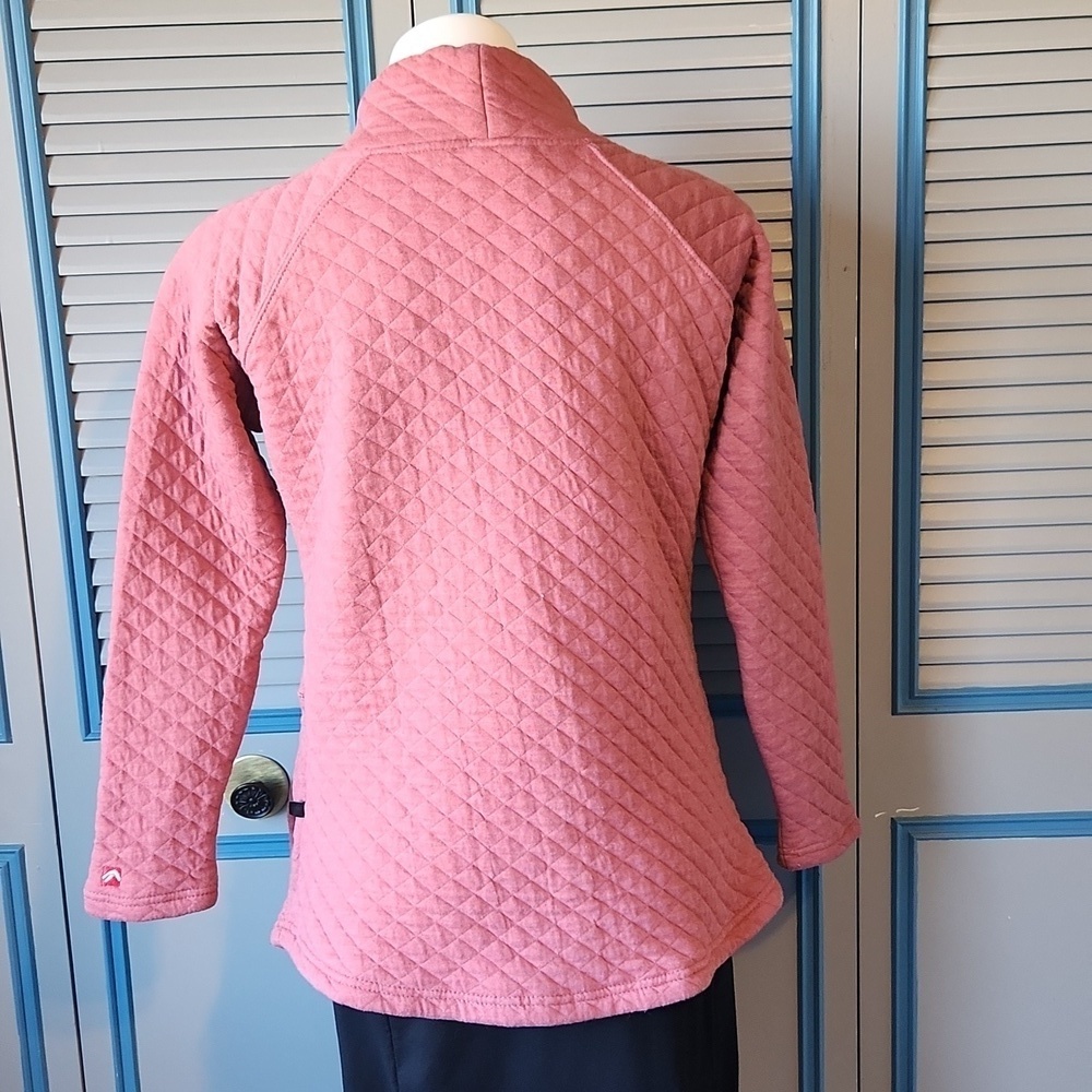 Pink Jackson Hole Quilted Sweater - Picture 10 of 12